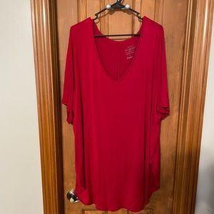 NWOT Red Torrid Super Soft Tunic Tee